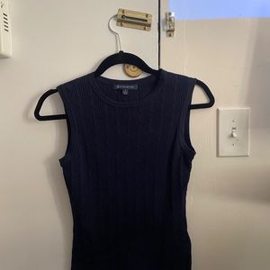 BROOKS BROTHERS - Navy Blue Sweater Vest (S)